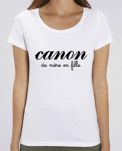 T-shirt Femme Canon de mère en fille par Freeyourshirt.com