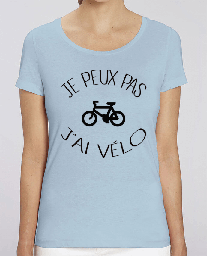 Essential women\'s t-shirt Stella Jazzer Je peux pas j'ai vélo by Freeyourshirt.com