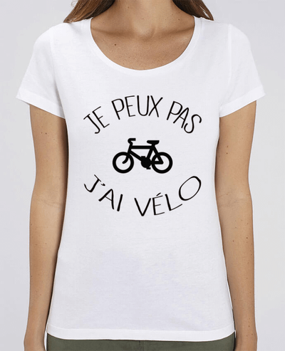 T-shirt Femme Je peux pas j'ai vélo par Freeyourshirt.com