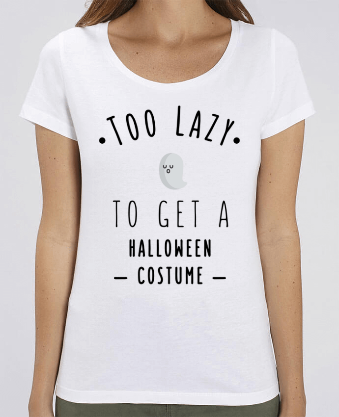 T-shirt Femme Too Lazy to get a Halloween Costume par tunetoo