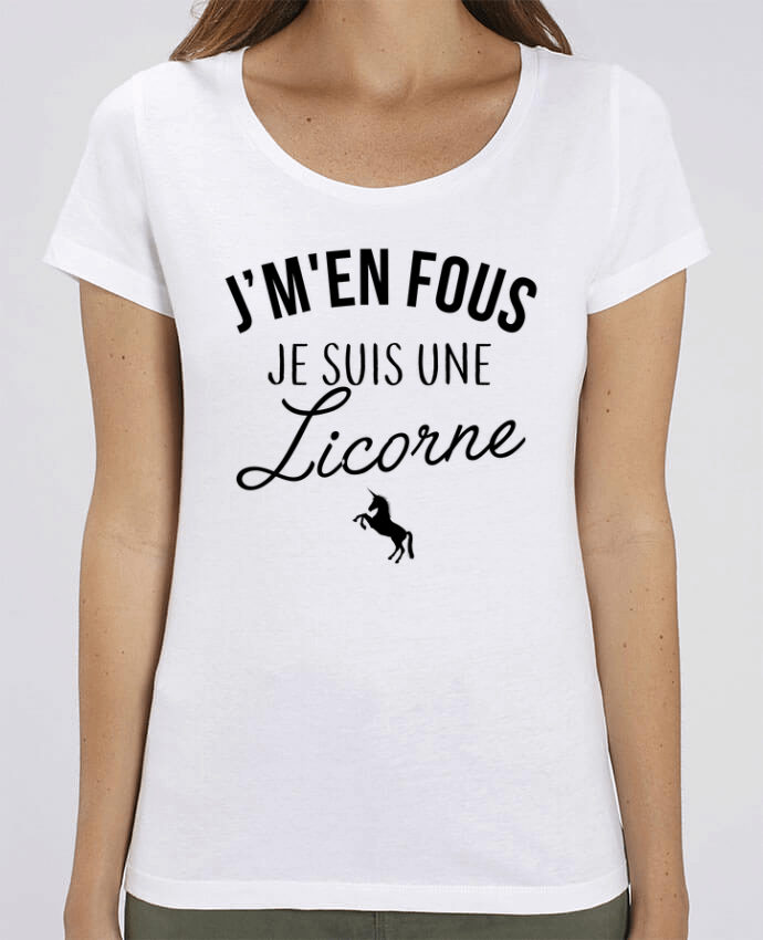 T-Shirt Essentiel - Stella Jazzer J'm'en fous je suis licorne by La boutique de Laura