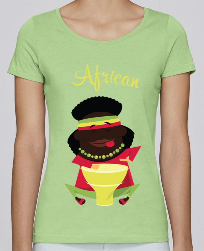 Camiseta Mujer Stellla Loves African por MasterMassi