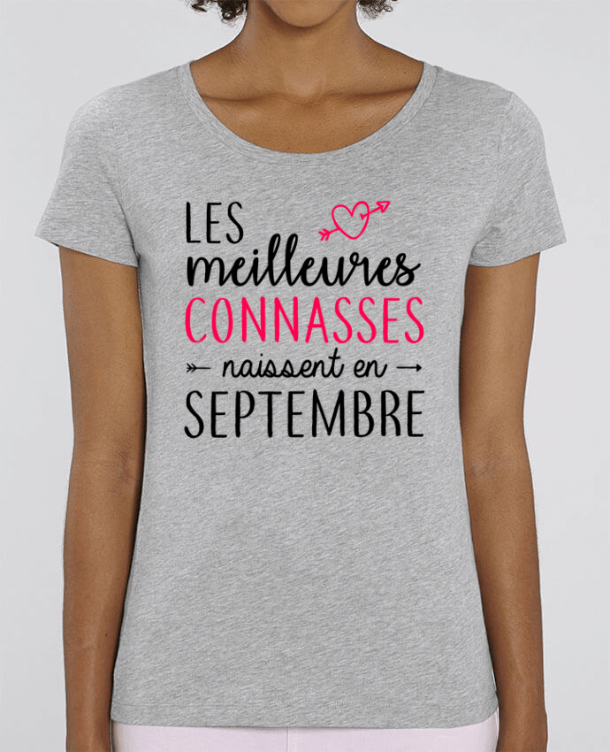 T-shirt Femme Les meilleures connasses naissent Septembre par La boutique de Laura