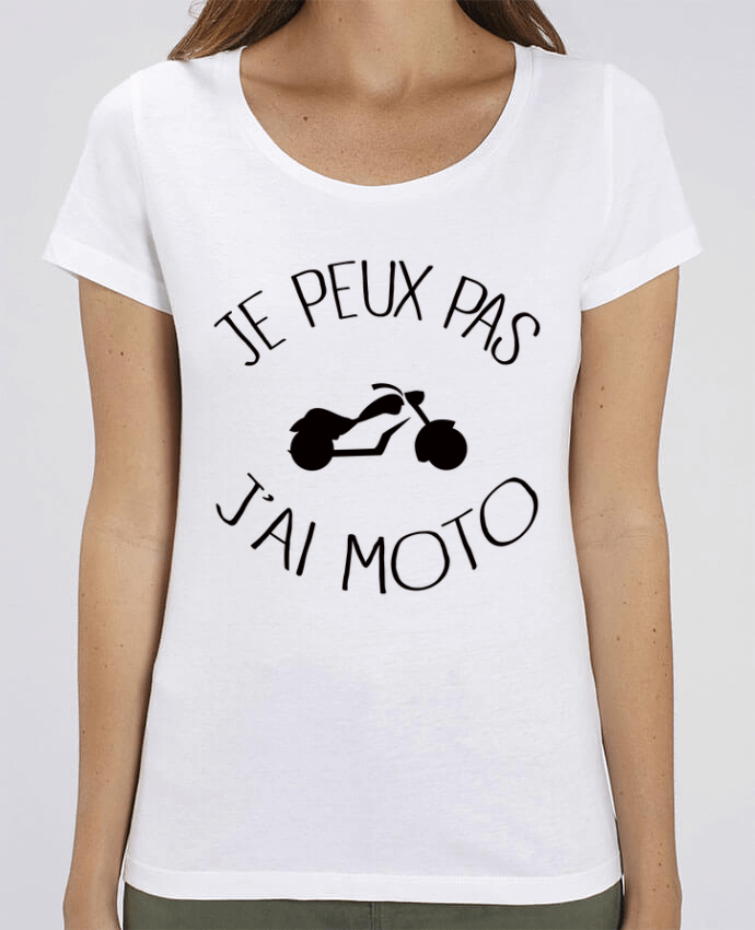 T-shirt Femme Je Peux Pas J'ai Moto par Freeyourshirt.com