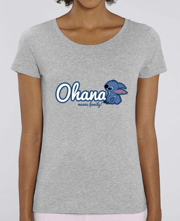T-shirt Femme Ohana means family par Kempo24