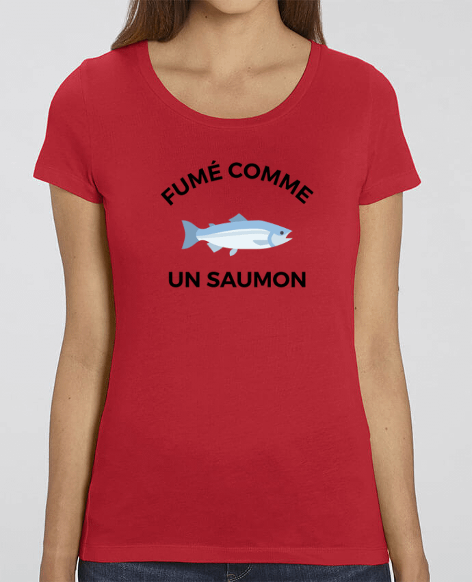 T-shirt Femme fumé comme un saumon par Ruuud