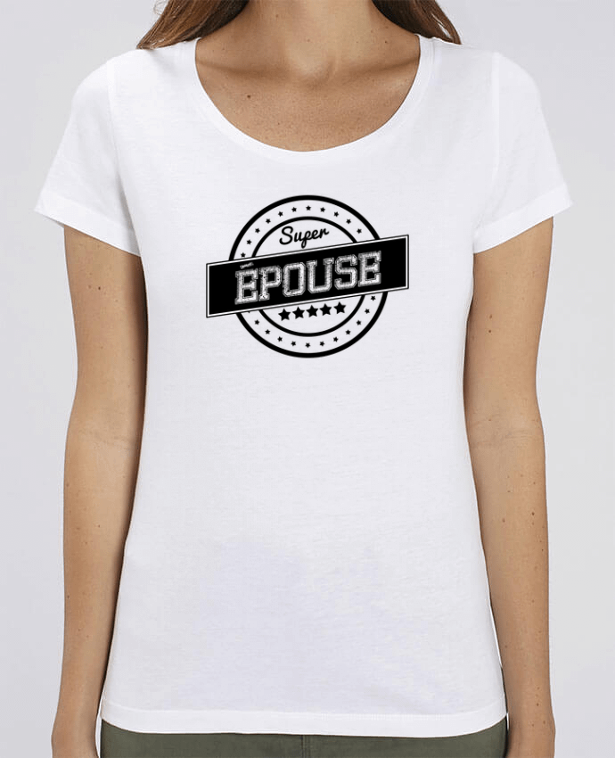 T-shirt Femme Super épouse par justsayin