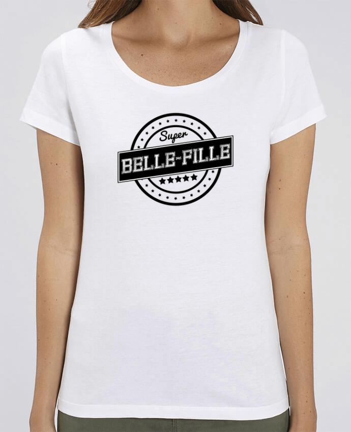 T-shirt Femme Super belle-fille par justsayin