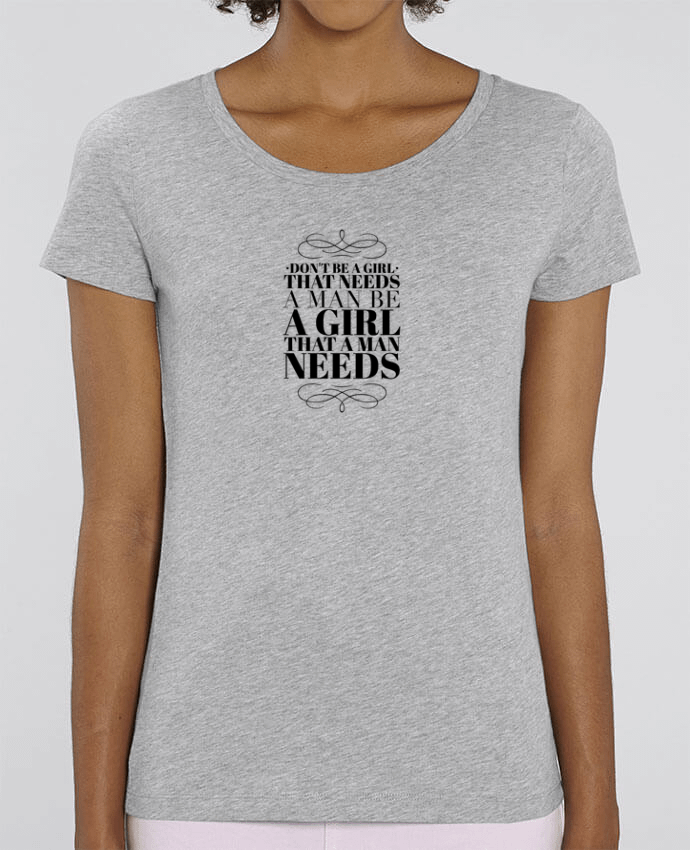 T-shirt Femme Don't be a girl par Les Caprices de Filles