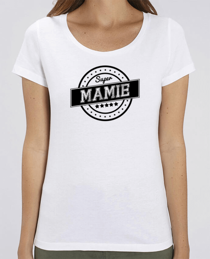 T-shirt Femme Super mamie par justsayin