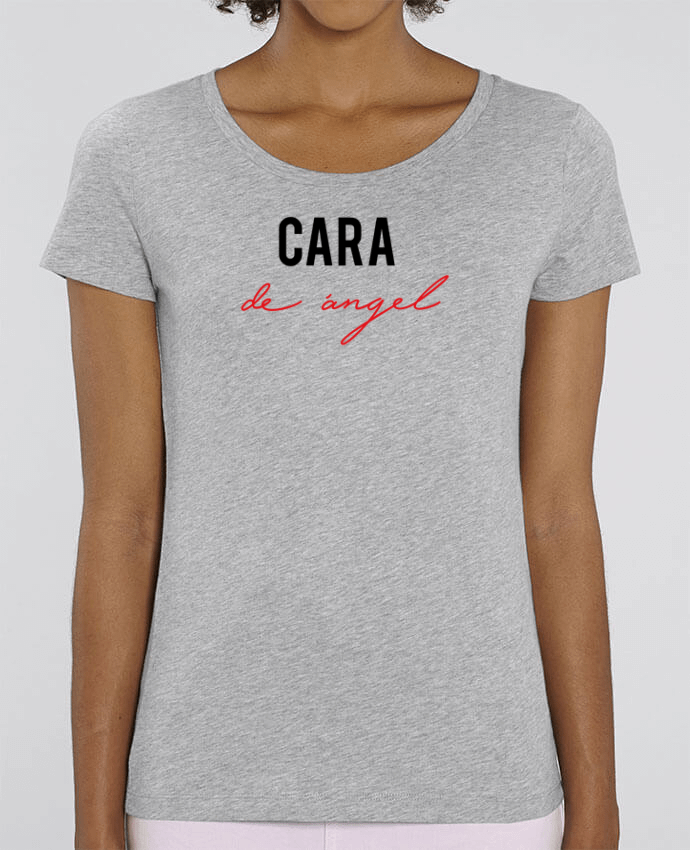 T-shirt Femme Cara de angel par tunetoo