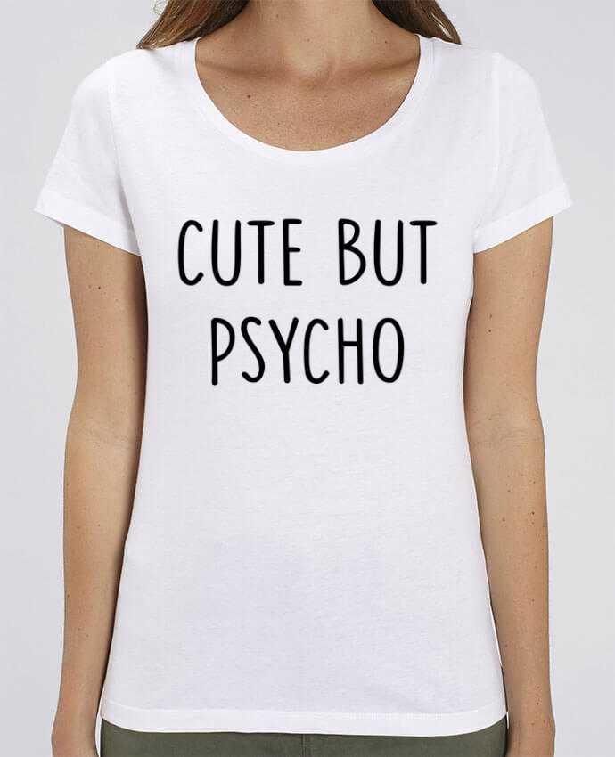 T-shirt Femme Cute but psycho 2 par Bichette