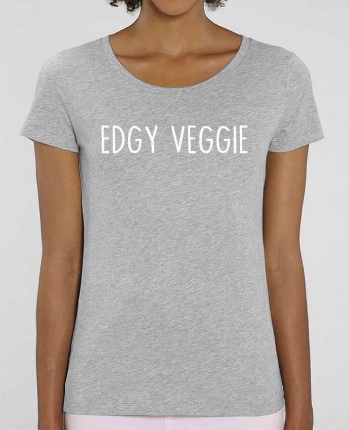 T-shirt Femme Edgy veggie par Bichette