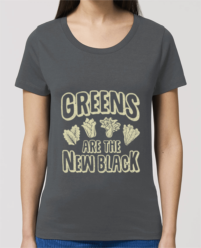 T-shirt Femme Greens are the new black par Bichette