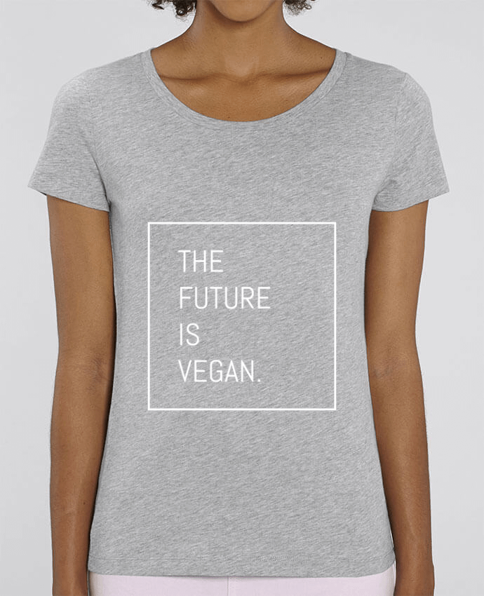 Camiseta Essential pora ella Stella Jazzer The future is vegan. por Bichette