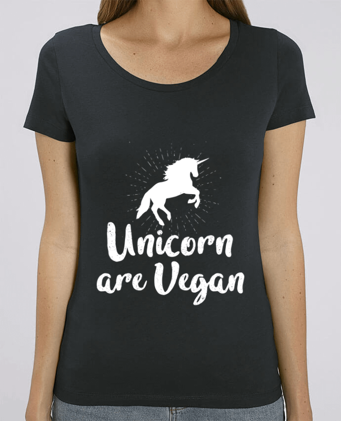 T-shirt Femme Unicorn are vegan par Bichette