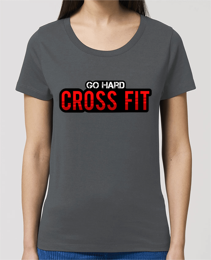 T-shirt Femme Go Hard ! Crossfit par tunetoo