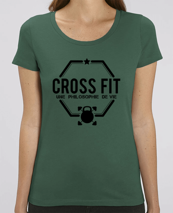 T-shirt Femme Crossfit une philosophie de vie par tunetoo