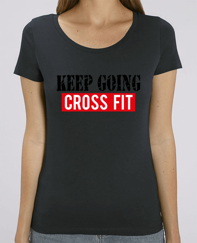 T-shirt Femme Keep going ! Crossfit par tunetoo