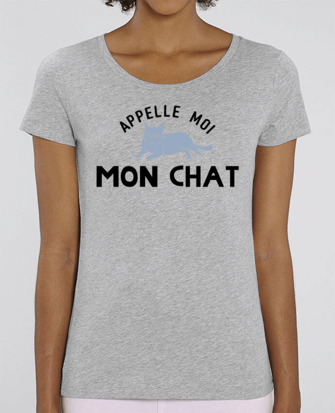 T-shirt Femme Appelle moi mon chat par tunetoo