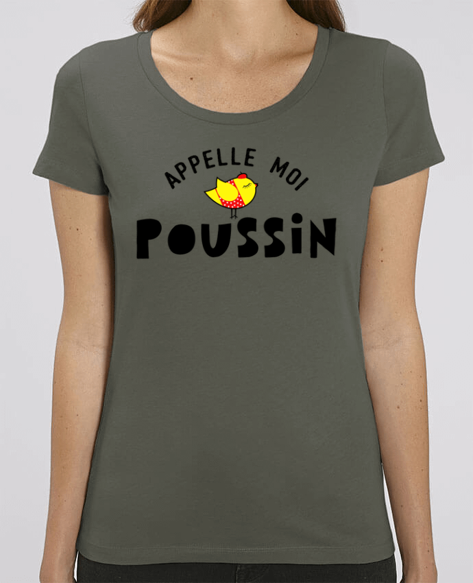 Camiseta Essential pora ella Stella Jazzer Appelle moi poussin por tunetoo