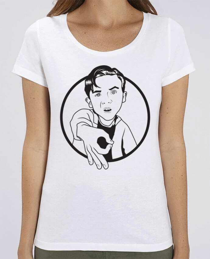 T-shirt Femme Malcolm, jeu de l'oeil par tunetoo
