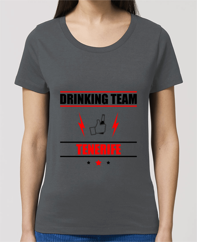 Camiseta Essential pora ella Stella Jazzer Drinking Team Tenerife por Benichan
