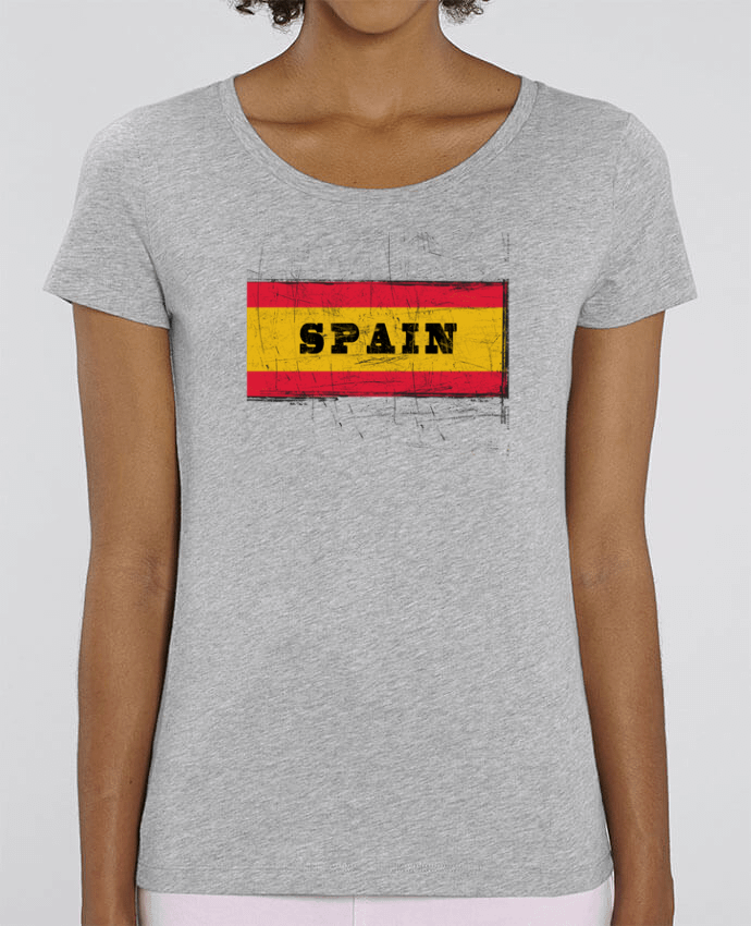 T-shirt Femme Drapeau espagnol par Les Caprices de Filles