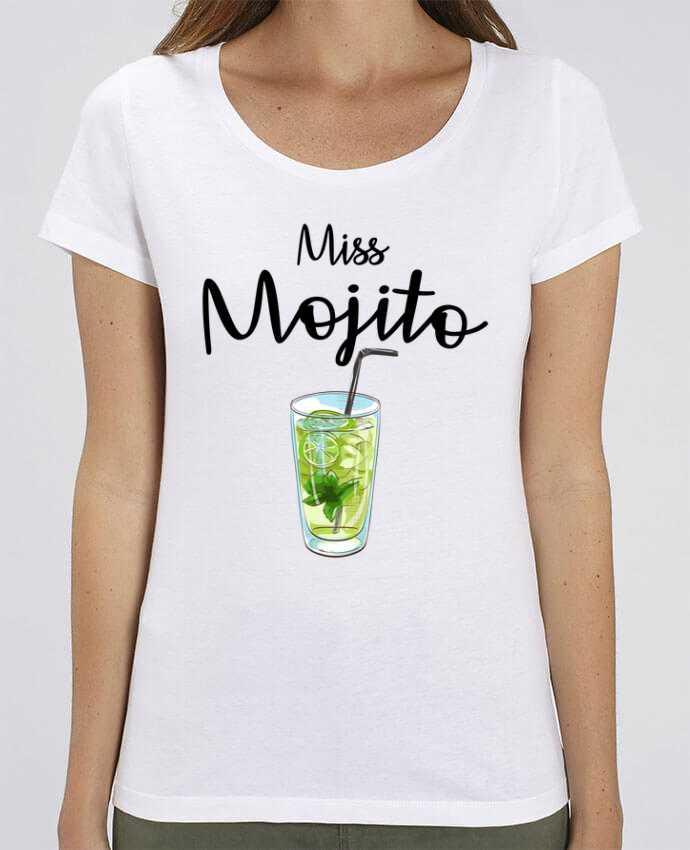 Essential women\'s t-shirt Stella Jazzer Miss Mojito by FRENCHUP-MAYO