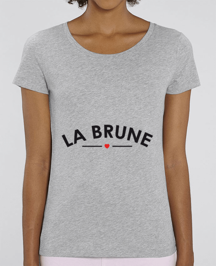 T-shirt Femme La Brune par FRENCHUP-MAYO