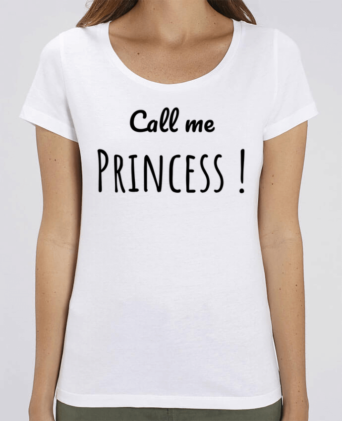 Camiseta Essential pora ella Stella Jazzer Call me Princess por Madame Loé