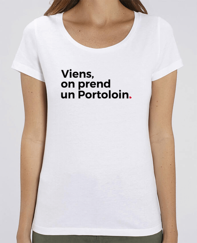 T-shirt Femme Viens, on prend un Portoloin par Nana