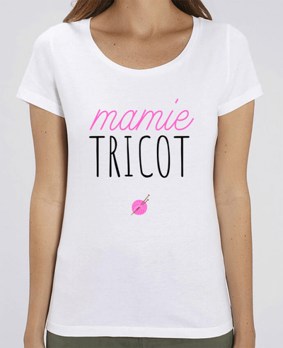 T-shirt Femme Mamie tricot par tunetoo