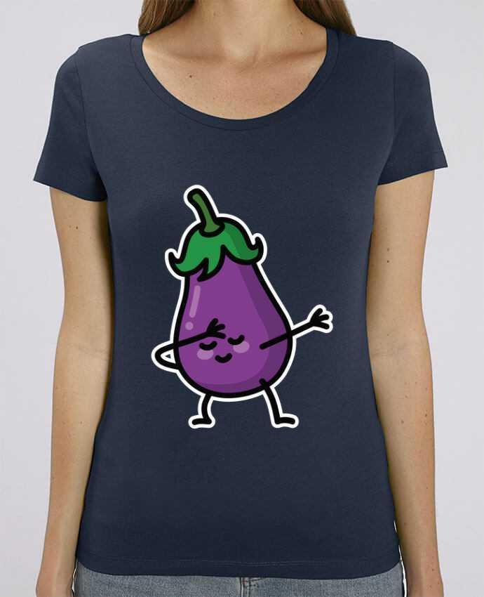 Essential women\'s t-shirt Stella Jazzer Aubergine dab by LaundryFactory