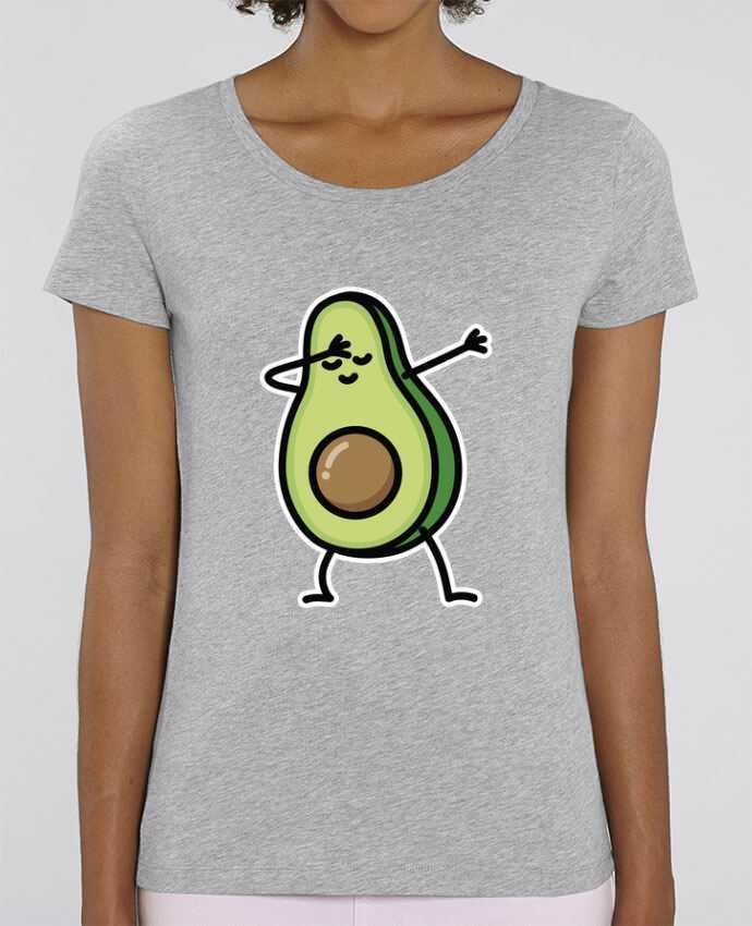 Camiseta Essential pora ella Stella Jazzer Avocado dab por LaundryFactory