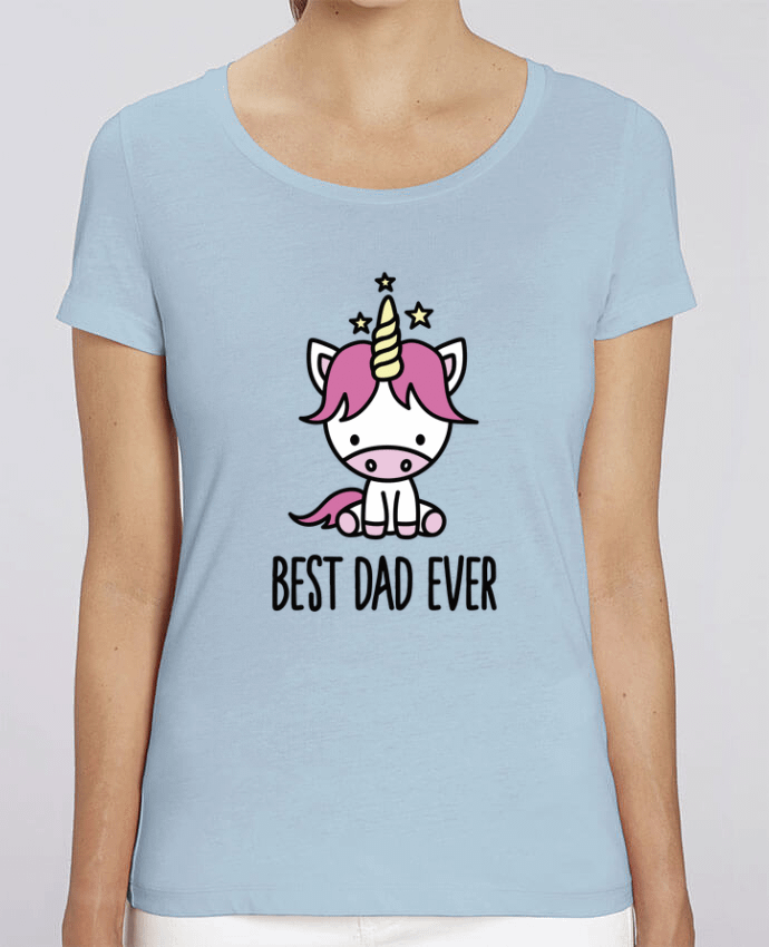 T-shirt Femme Best dad ever par LaundryFactory