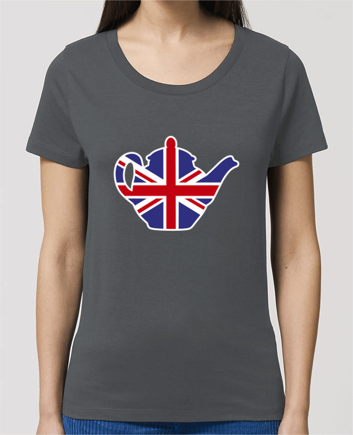 T-shirt Femme British tea pot par LaundryFactory