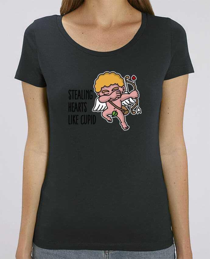 T-shirt Femme Stealing hearts like cupid par LaundryFactory