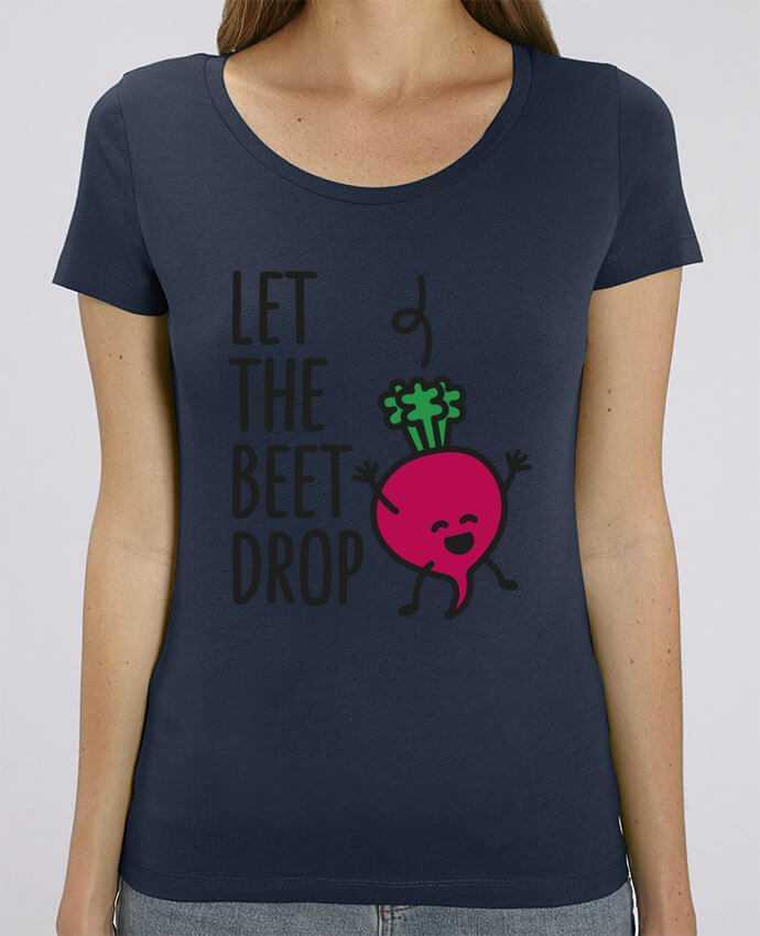 Camiseta Essential pora ella Stella Jazzer Let the beet drop por LaundryFactory