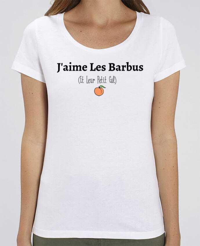 Essential women\'s t-shirt Stella Jazzer J'aime les barbus et leur petit cul by tunetoo