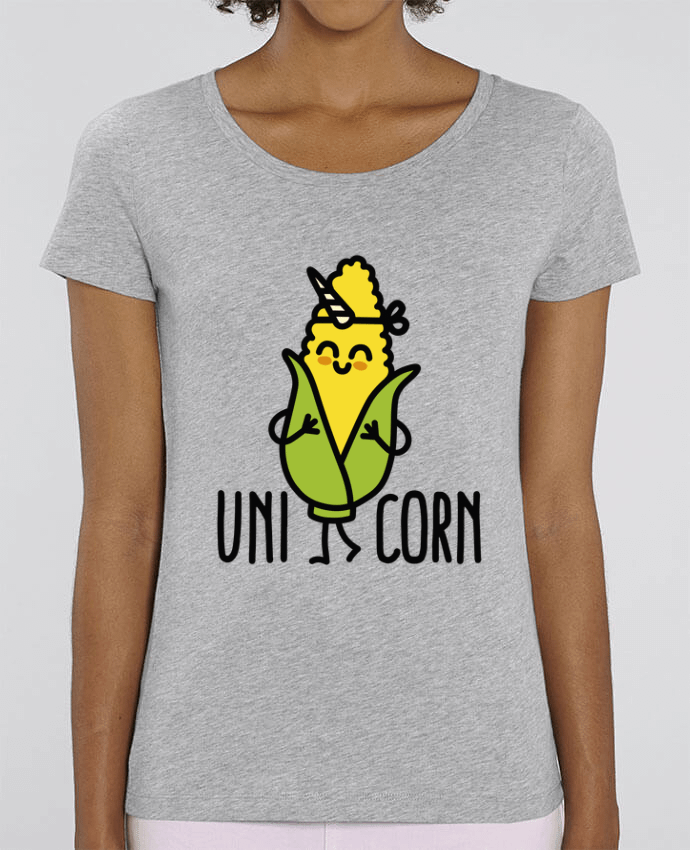 Camiseta Essential pora ella Stella Jazzer Uni Corn por LaundryFactory
