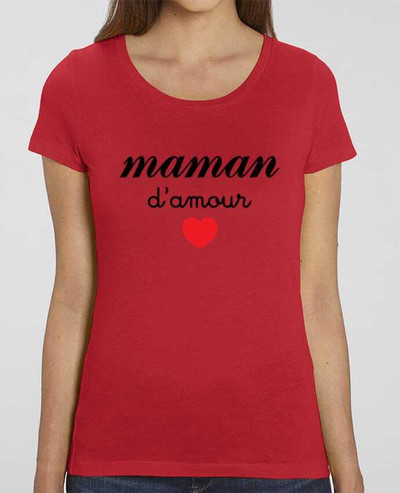 T-shirt Femme Maman D'amour par Freeyourshirt.com