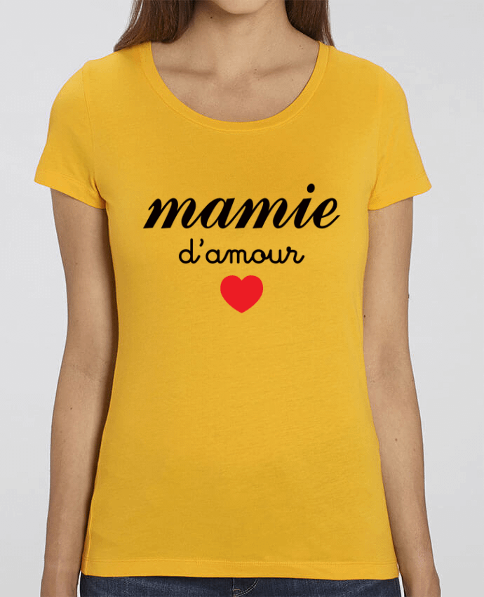 T-shirt Femme Mamie D'amour par Freeyourshirt.com