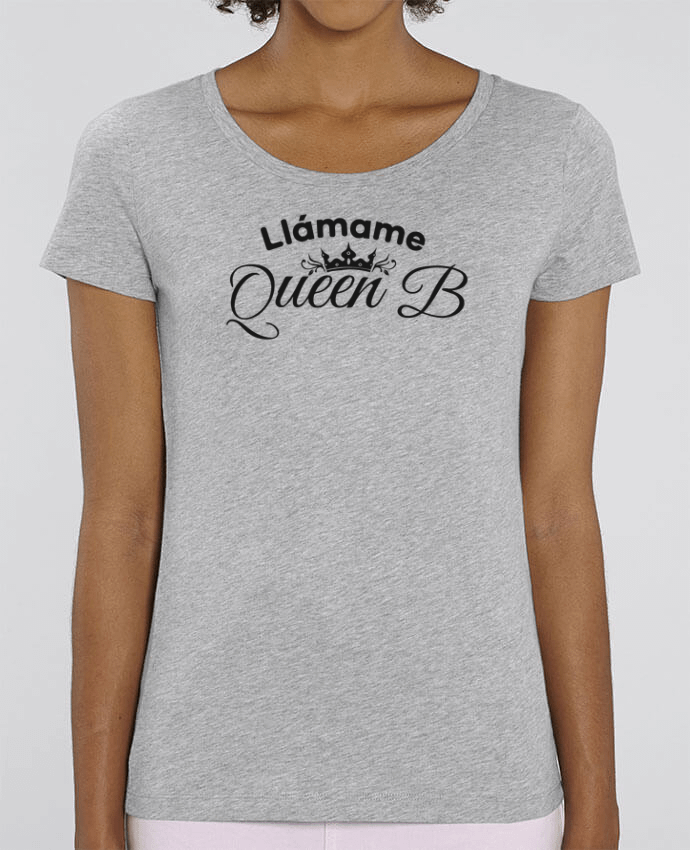 T-shirt Femme Llámame Queen B par tunetoo