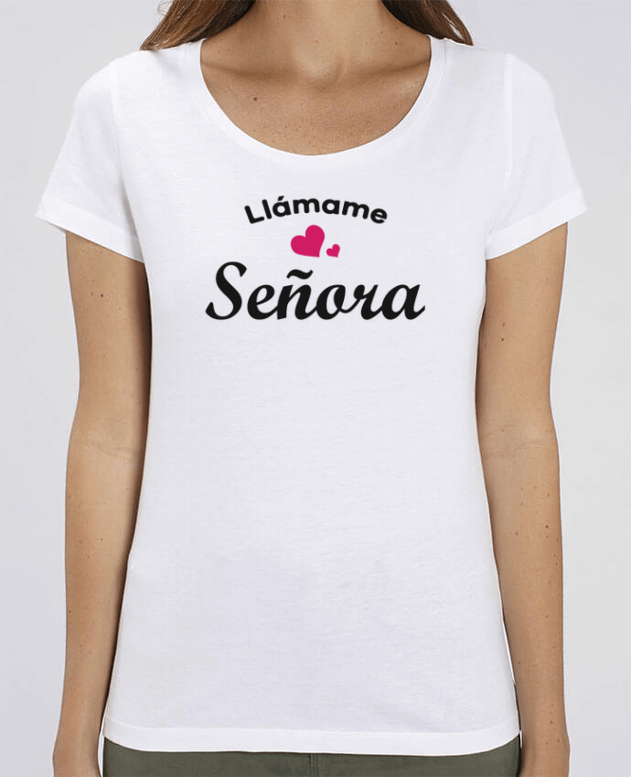 Essential women\'s t-shirt Stella Jazzer Llámame Señora by tunetoo