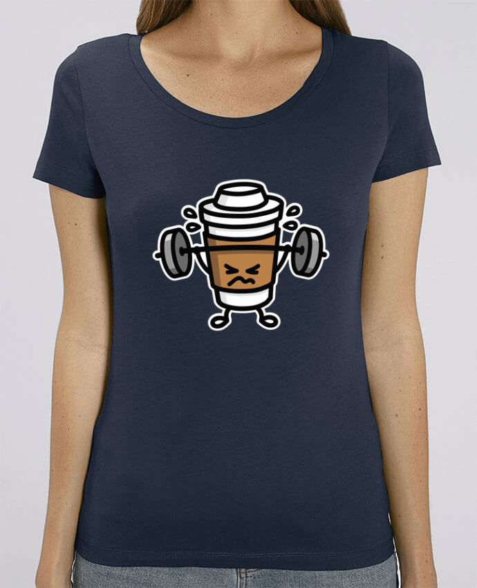 T-shirt Femme STRONG COFFEE SMALL par LaundryFactory