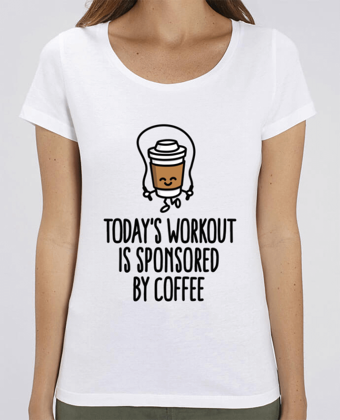 T-shirt Femme WORKOUT COFFEE JUMP ROPE par LaundryFactory