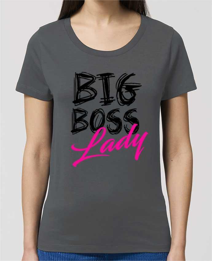 T-shirt Femme big boss lady par DesignMe