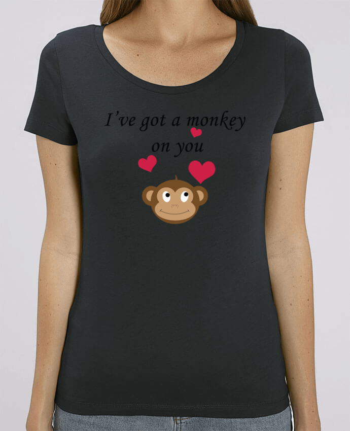 Camiseta Essential pora ella Stella Jazzer I've got a monkey on you por tunetoo