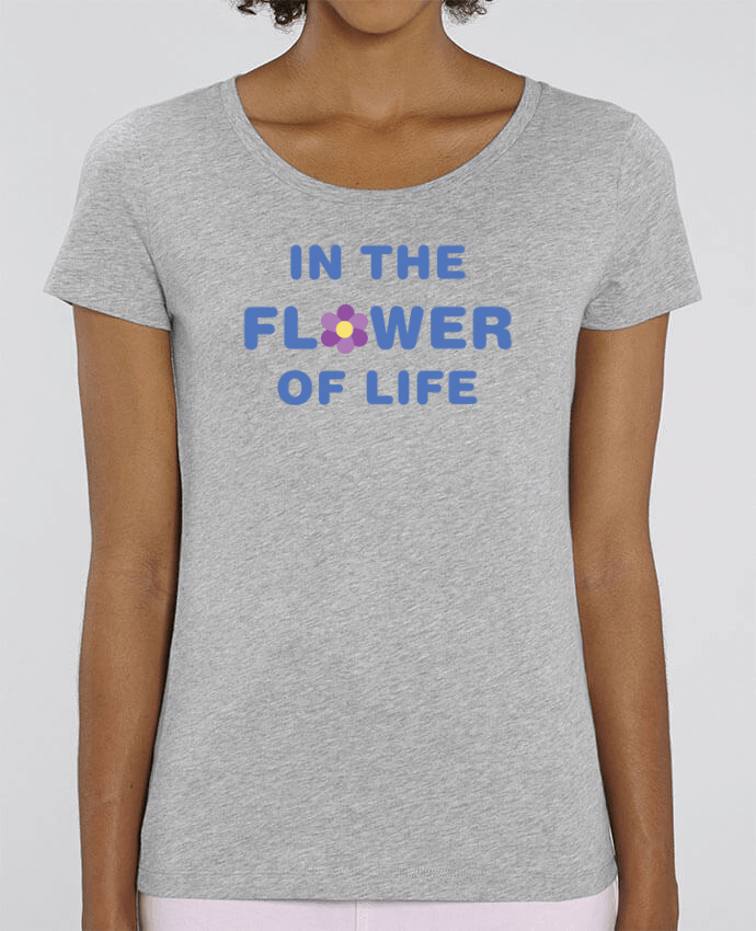 Camiseta Essential pora ella Stella Jazzer In the flower of life por tunetoo